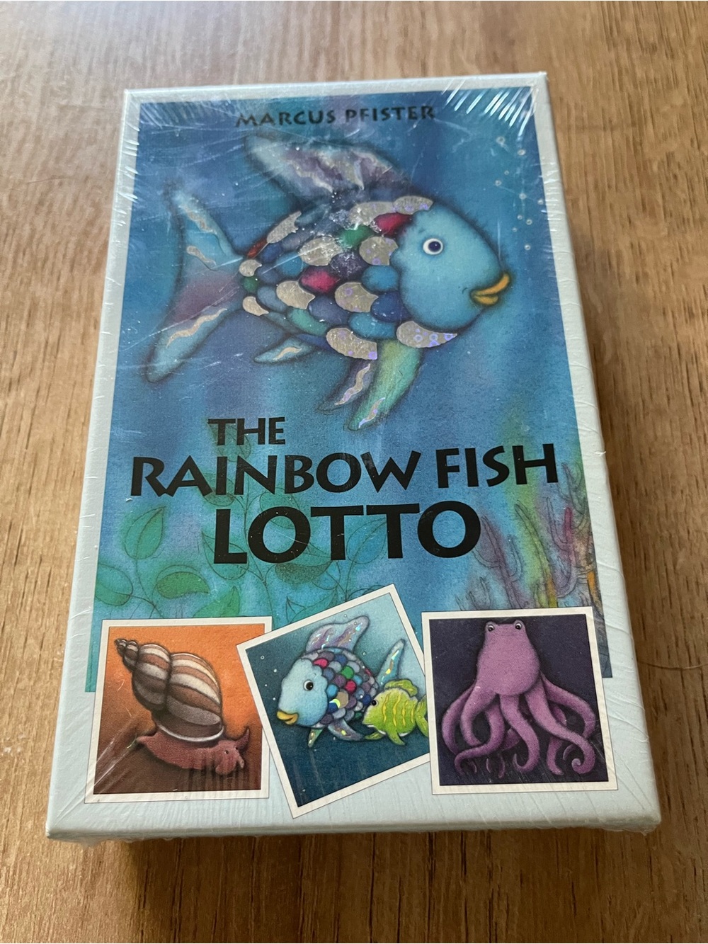 Vintage The Rainbow Fish Lotto Game Matching Marcus Pfister Card new sealed